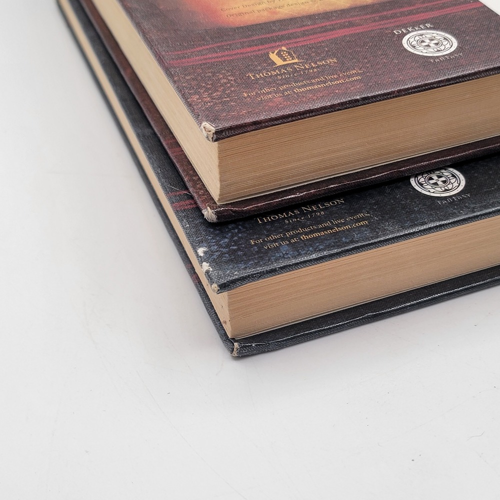 Ted Dekker The Lost Books Chosen Infidel Hardcover 1st Edition Fantasy Set Good - Picture 10 of 16
